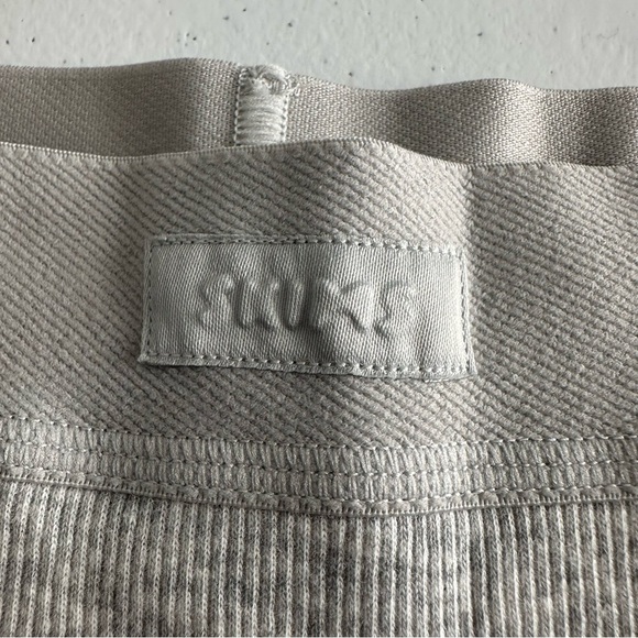 NWT Skims Ribbed Heather Grey Leggings Size 2XL - Picture 3 of 4